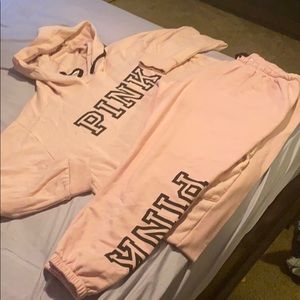 victoria secret jogging suit